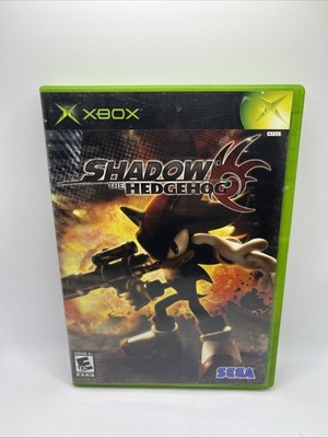Shadow the Hedgehog Microsoft Xbox Complete CIB with Reg Card Tested