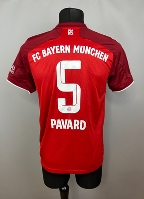 BAYERN MUNICH 2021 2022 PAVARD HOME SHIRT FOOTBALL SOCCER GM5313