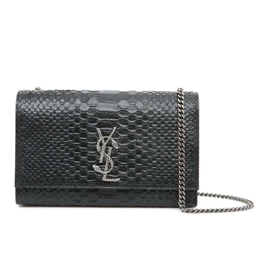 Borsa a tracolla Saint Laurent Kate nera catena tracolla 419374 123090532