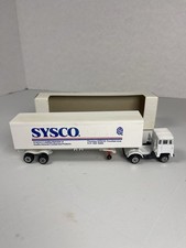 Vintage WT707 Scammell Crusader SYSCO Semi Truck Hong Kong Promotional w Box