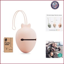 Silicone Pacifier Holder Case - BPA-Free, Dishwasher-Safe  Universal Pacifie...