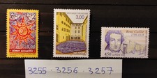lot  timbres   français neuf** année 1999 n°  3241 3255  3256  3257