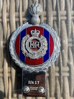 Vintage Gaunt Royal Engineers Classic Car Badge