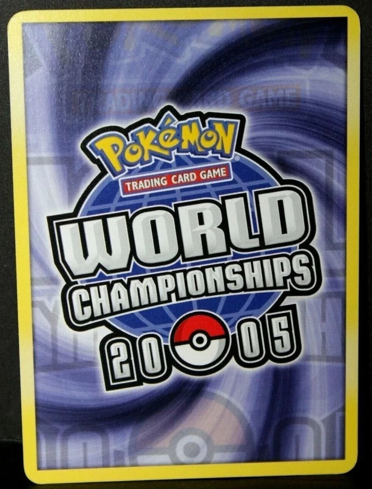 Pokemon 2004 to 2009 World Championships Deck Card ($2 Minimum Order Required) - Image 4 of 4