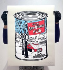 Maple Syrup (Sirop D'erable) ￼ Limited Edition Art Print By WIA