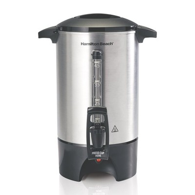 Hamilton Beach 40520 15-45 Cup Coffee Urn and Hot Beverage