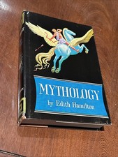 Mythology by Edith Hamilton 1942 First Edition HCDJ Illustrated B-111825