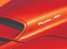 FITS 93-02 PONTIAC FIREBIRD TRANS AM WS6 RAM AIR REPLACEMENT HOOD DECALS 1 PAIR