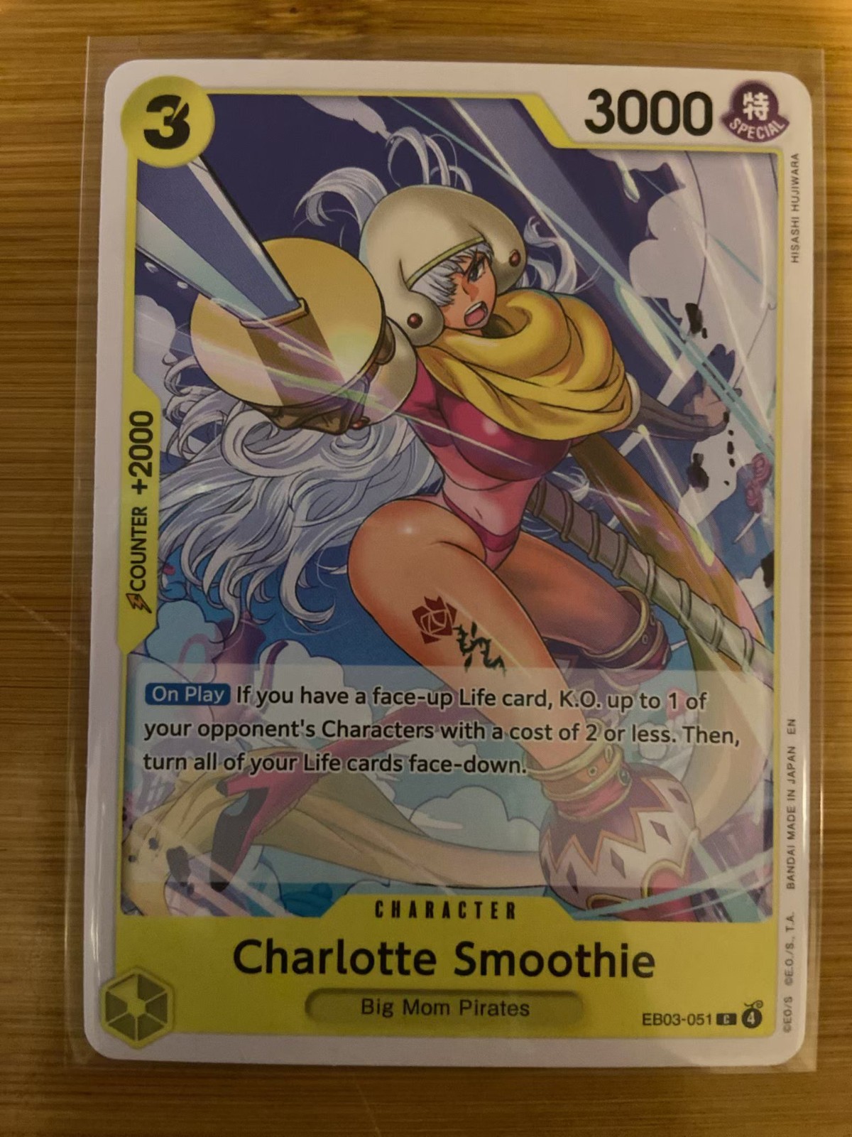 Charlotte Smoothie EB03-051 Extra Booster: One Piece Heroines Edition Regular