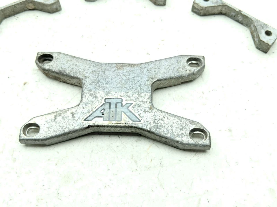 80-83 Suzuki GS1100 GS1100E ATK Fork Brace Mount Bracket Holders - Image 3 of 4