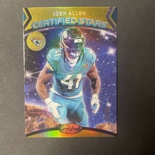 2024 Panini Certified - Certified Stars Josh Hines-Allen #11 Mirror Gold /25