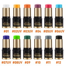 1Pc UV Paint Cosmetics Halloween Theme Party UV Face And Body Paint Sticks Club