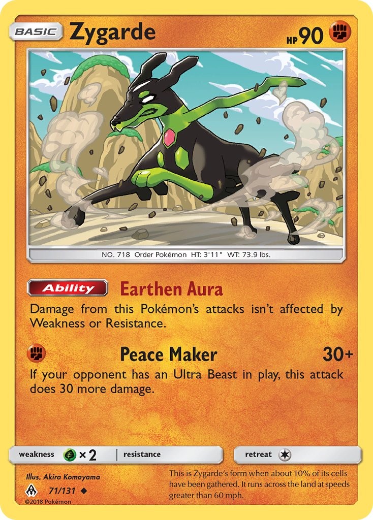 Zygarde - 71/131 - Forbidden Light