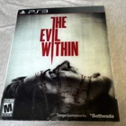 Bethesda The Evil Within PlayStation 3 Game Manual Included NTSC-U/C M Rated