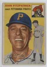 1954 Topps John Fitzpatrick #213 3a7