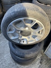 X1 16” FIAT 500 SPORT ALLOY WHEEL AND TYRE Silver Rim 3