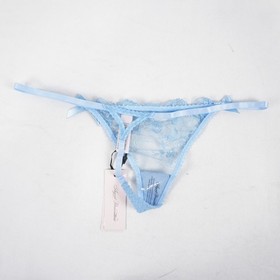Agent Provocateur Jayce Bra/Suspender/Thong Baby Blue (Set of 3) W Various Sizes