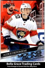 2020-21 Upper Deck Aleksi Heponiemi #716 Florida Panthers Rookie Young Guns NHL 