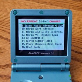 GameBoy Advance GBA 369 in 1 - GBA Multi Cartridge - Game Only!! Brand New!!