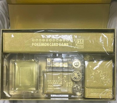 おもちゃ 25th ANNIVERSARY GOLDENBOX Original Pokemon PTCG 25th Anniversary Golden Gift Box Chinese