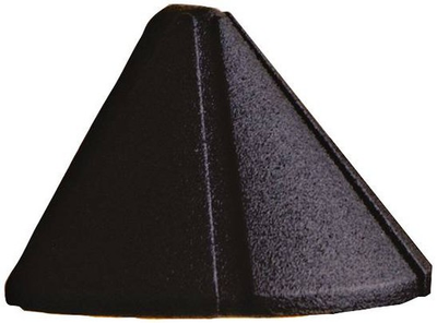#ad Kichler Ridged 3 3 4quot; Wide Black 2700K LED Deck Light $124.99