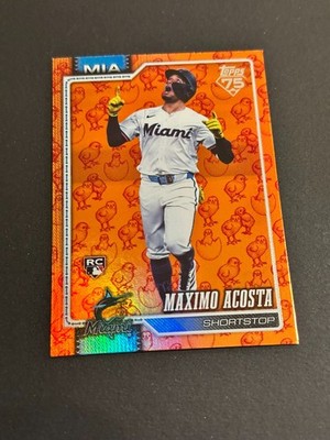 2026 Topps Series 1 - Maximo Acosta #172 Holiday Chicks RC