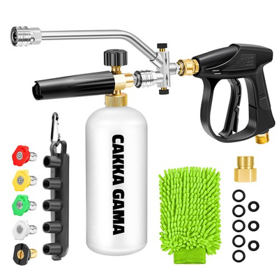 #ad Foam Cannon Dual Connector for Pressure Washer Industrial Car Wash Foam Gun ... $79.58
