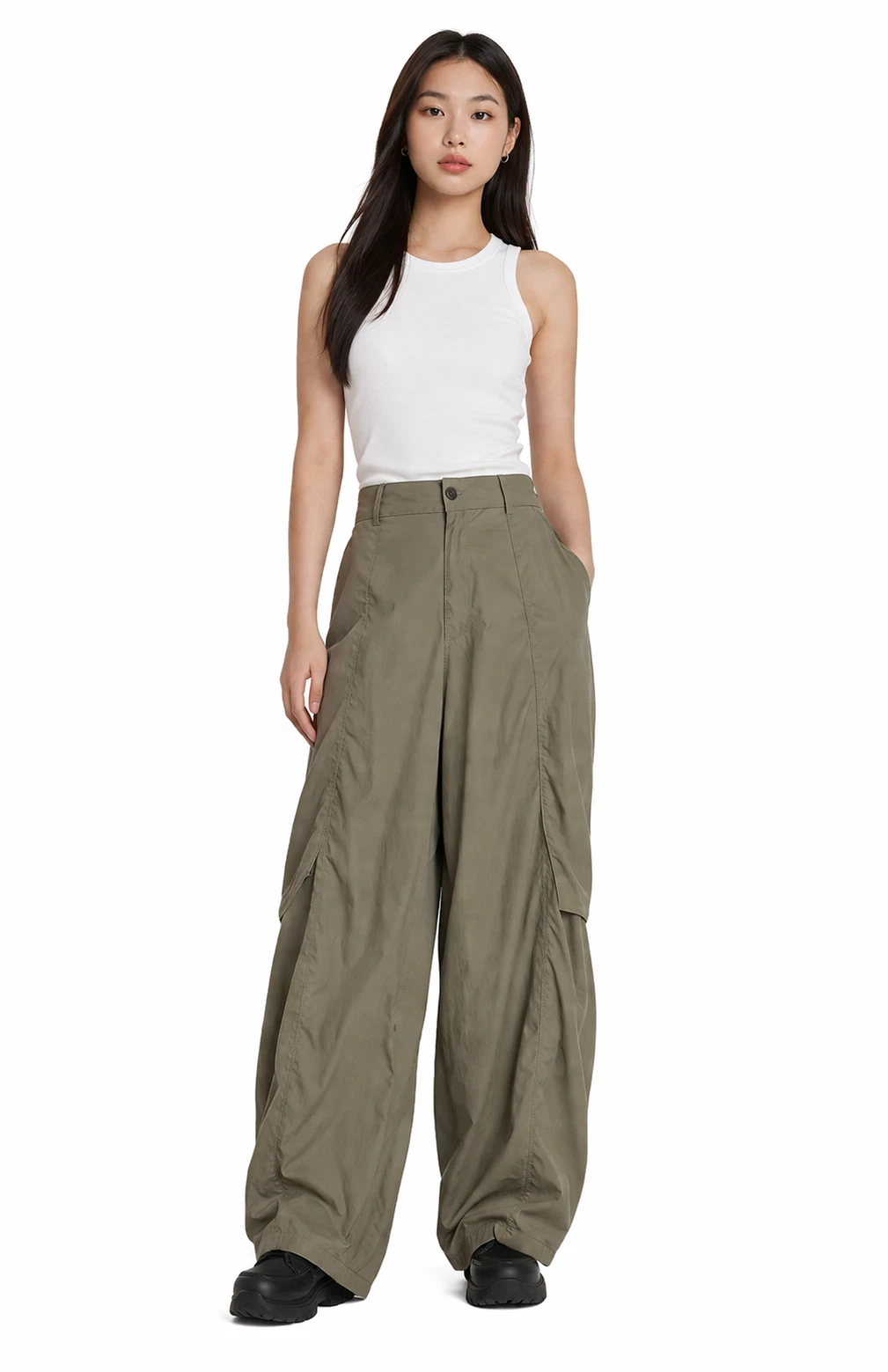 Magellan's Travel Gear Pants Womens Size 20 Brown Roll Tab Adjustable Length