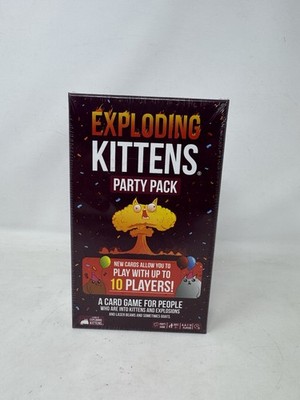 Exploding Kittens Card Game - Party Pack Edition, Sealed, Nib ages 7+