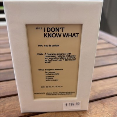 D.S. & DURGA I DON'T KNOW WHAT EAU DE PARFUM 50ML UNISEX