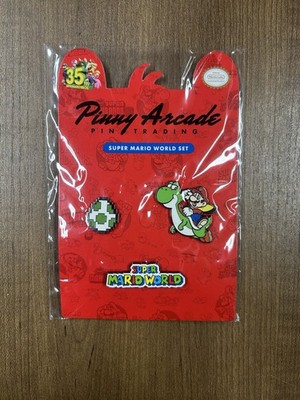 Pinny Arcade - Super Mario World Pin Set - Brand New & Sealed!