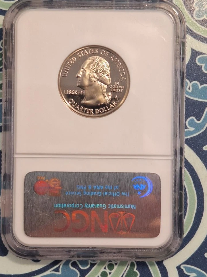 2000 S MASSACHUSETTS STATE QUARTER NGC PF 69 ULTRA CAMEO - Image 3 of 4