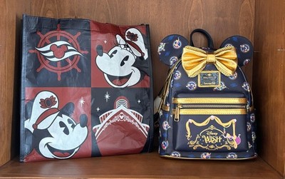 NEW DCL Loungefly Disney Cruise Line WISH Rapunzel Mini Backpack w