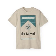 Blue Oyster Cult Band Remake Sand Short Sleeve Unisex T shirt vtg S-5XL