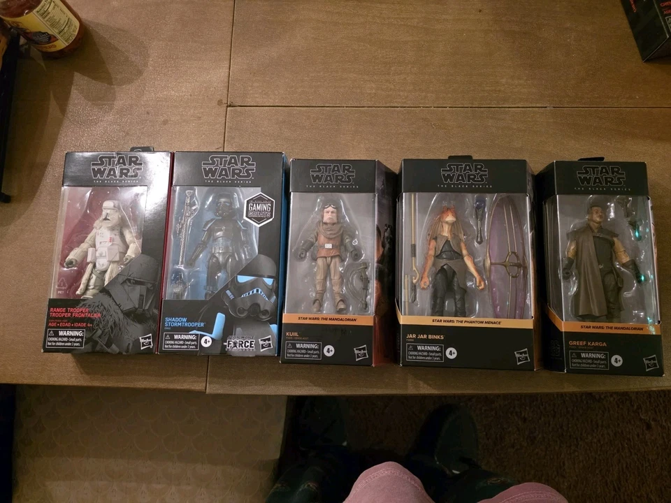 Star Wars Black Series Lot of 11 Total 6in Figures Hasbro Disney - Image 2 of 4