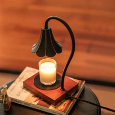 Epoch Candle Warmer Lamp with Timer & Stepless Dimmable, Electric Warmer Lamp...