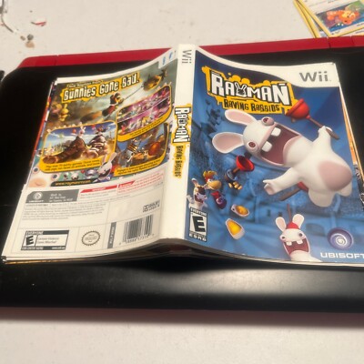 Rayman Raving Rabbids Box Art Cover Insert Nintendo Wii | eBay