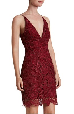 DRESS THE POPULATION 'AVA' LACE MINI BERRY DRESS sz L | eBay DRESS THE POPULATION 'AVA' LACE MINI BERRY DRESS sz L | eBay