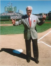 Harry Caray Chcago Cubs 8x10 Picture Celebrity Print