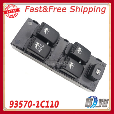 For Hyundai Getz 2005 Electric Power Window Switch Controller Master 93570-1C110