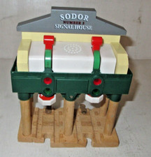 Thomas  Friends Wooden Railway Sodor 3 Signal House Brio Compatible