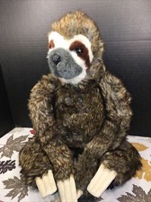 VGUC-15  Melissa And Doug Plush Sloth Stuffed Animal With Attaching Hands
