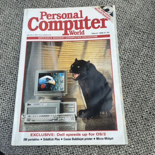 PCW Personal Computer World Magazine March 1988 - Picture 1 of 1
