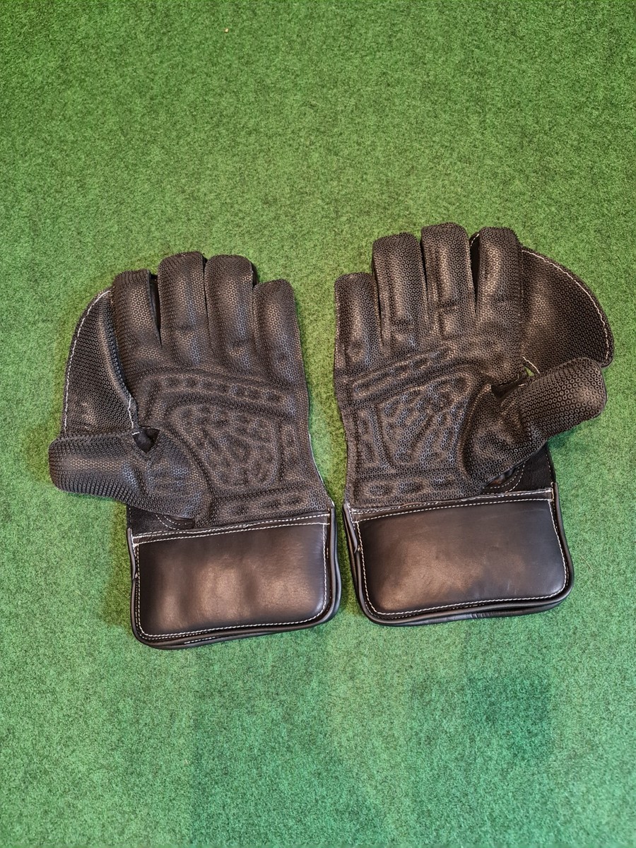 Gants De Gardien De Cricket ARKS – Cuir Aniline – Taille L Homme – Protection Impact