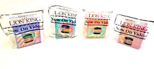 Lot of 4 Burger King Lion King Finger Puppets 1995 NIP Simba Scar Pumbaa Ed