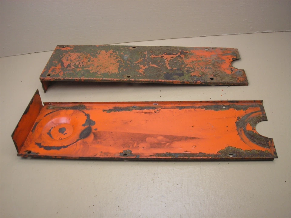 Protetores de cinto Case Ingersoll 448 446 trator J48 60" plataforma cortador chassi (2) C25689 - Imagem 3 de 3