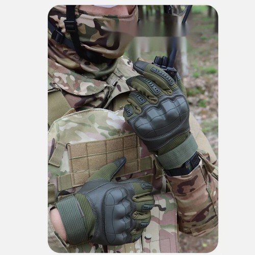 Full Finger Tactical Motorcycle Gloves Touch Screen Breathable Motorbike Riding - 第 11/21 張圖片