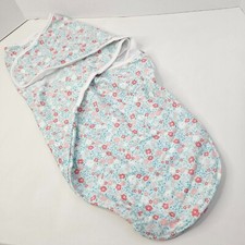 Aden  Anais Essential Wrap Swaddle Zip Bottom Floral Print Size 4-6 Months
