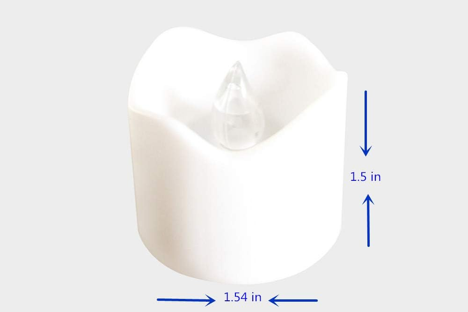 Multi Color Remote Control Tea Lights,Battery Powered Votive Candles