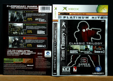 CLASSIC TRILOGY Cover Only Microsoft XBOX 360 NO GAME Authentic